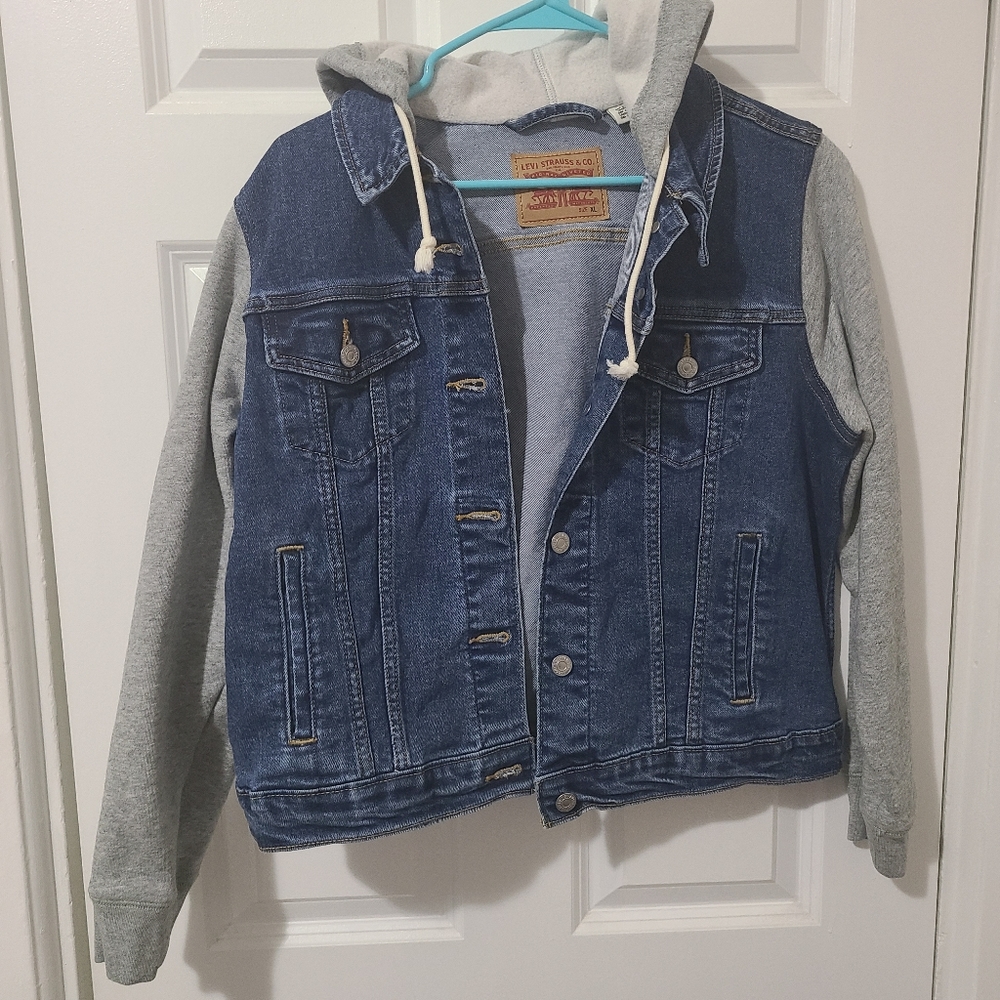 LEVI Hoodie Jean jacket